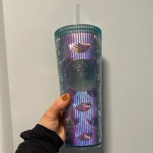 Starbucks Cold Cup Tumbler iridescent Mermaid Scale - 24oz Venti